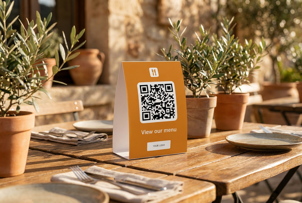 Turn every table into a menu access point.
